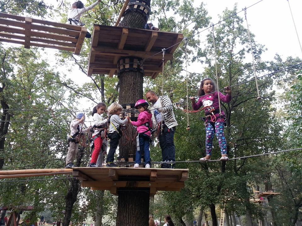 parc de aventuri Cernica Ruxandra Luca