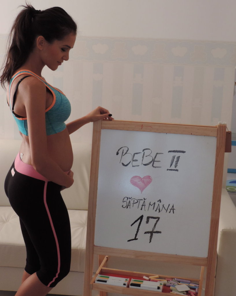 Ruxandra Luca sarcina saptamana 17