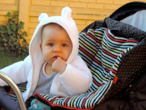 Ruxandra Luca, Aris, bebelus