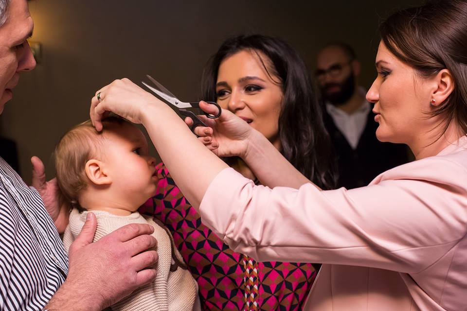 Ruxandra Luca, petrecere de taiere a motului