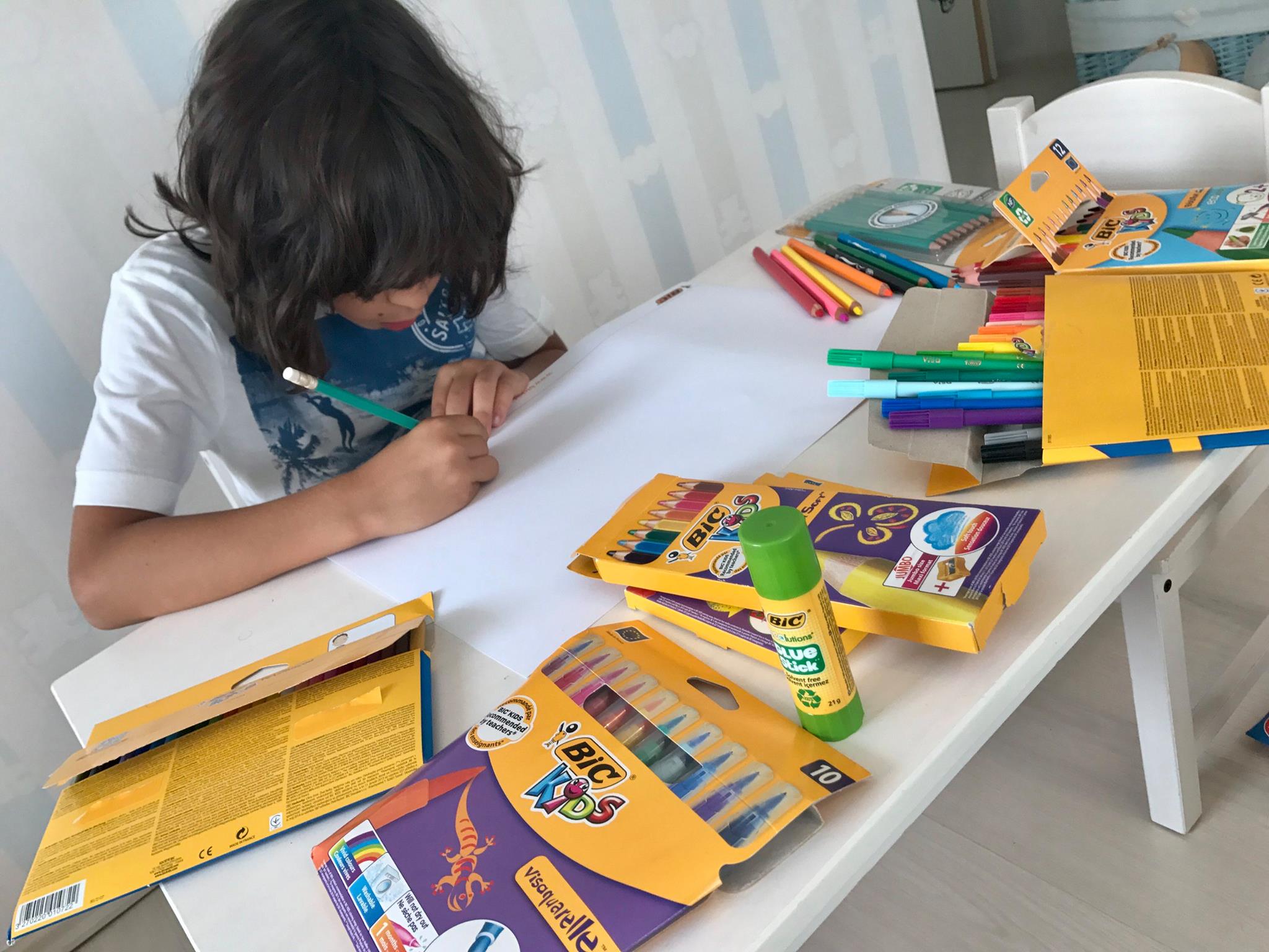 Beneficiile desenatului pentru copii, BIC kids, BIC