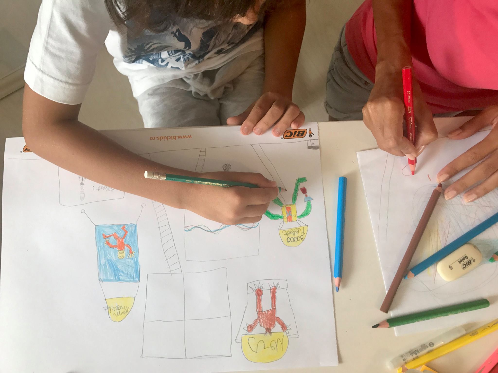 Beneficiile desenatului pentru copii, BIC kids, BIC