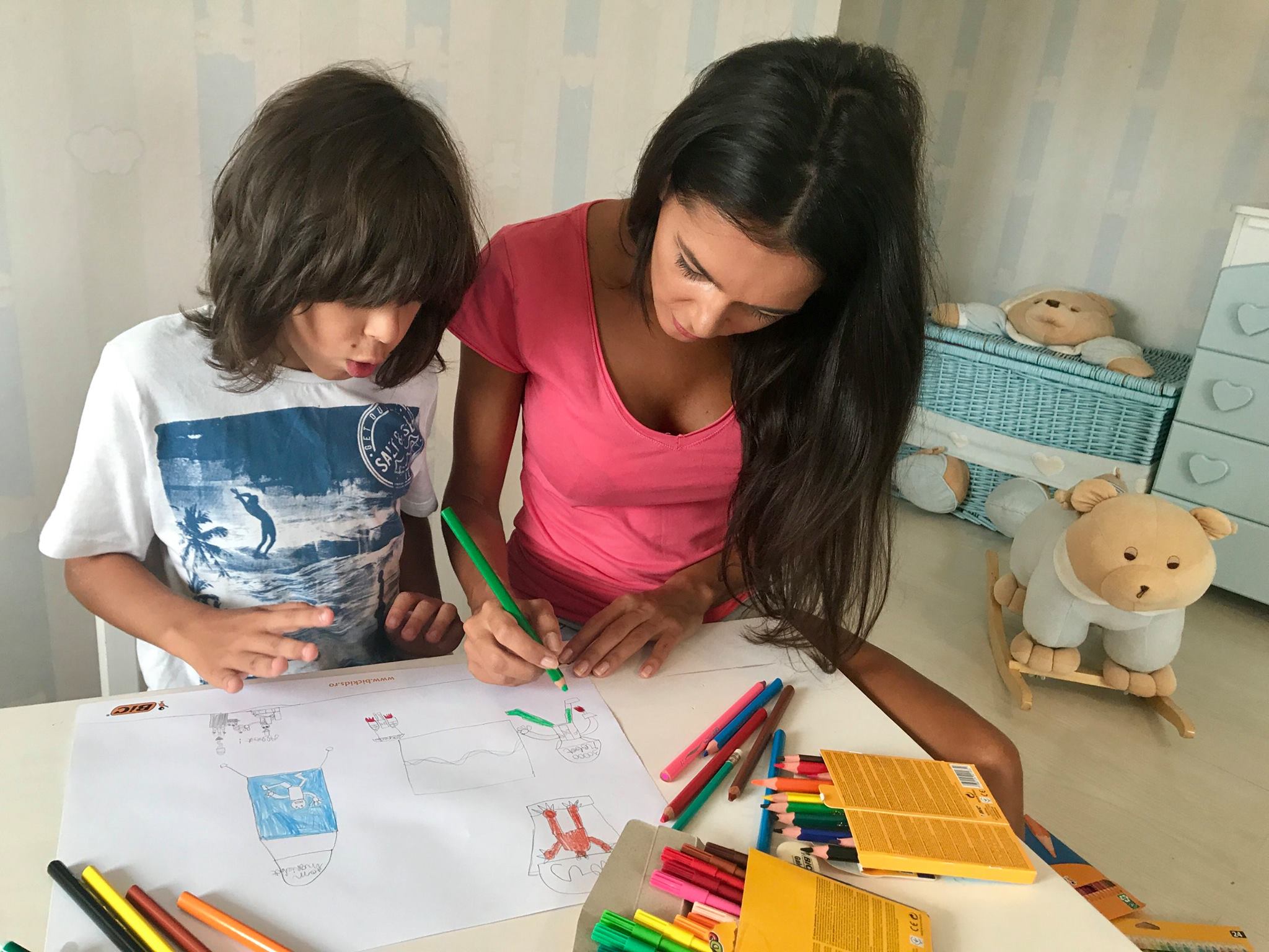 Beneficiile desenatului pentru copii, BIC kids, BIC