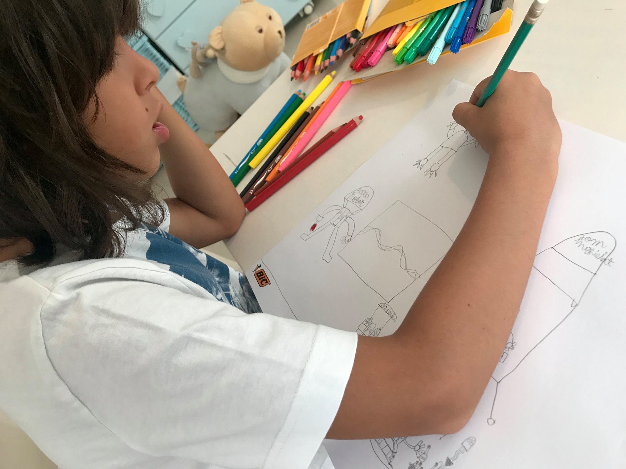 Beneficiile desenatului pentru copii, BIC kids, BIC